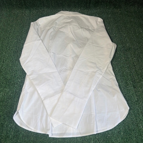 NWT Banana Republic Tailored Easy-Care Shirt Womens Size 10 Tall - Picture 5 of 5